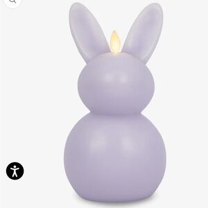 Luminara Gentle Lavender Bunny Candle
